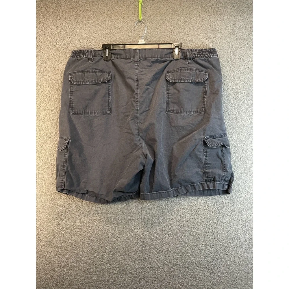 Wrangler‎ Authentic Issue Cargo Shorts Charcoal Gray Big & Tall Men's Size 48